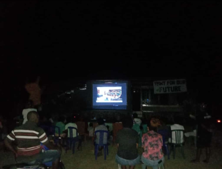 Komunitas Mabes Logika Sorong, Gelar Nobar dan Diskusi Bersama tentang Menjaga Hutan