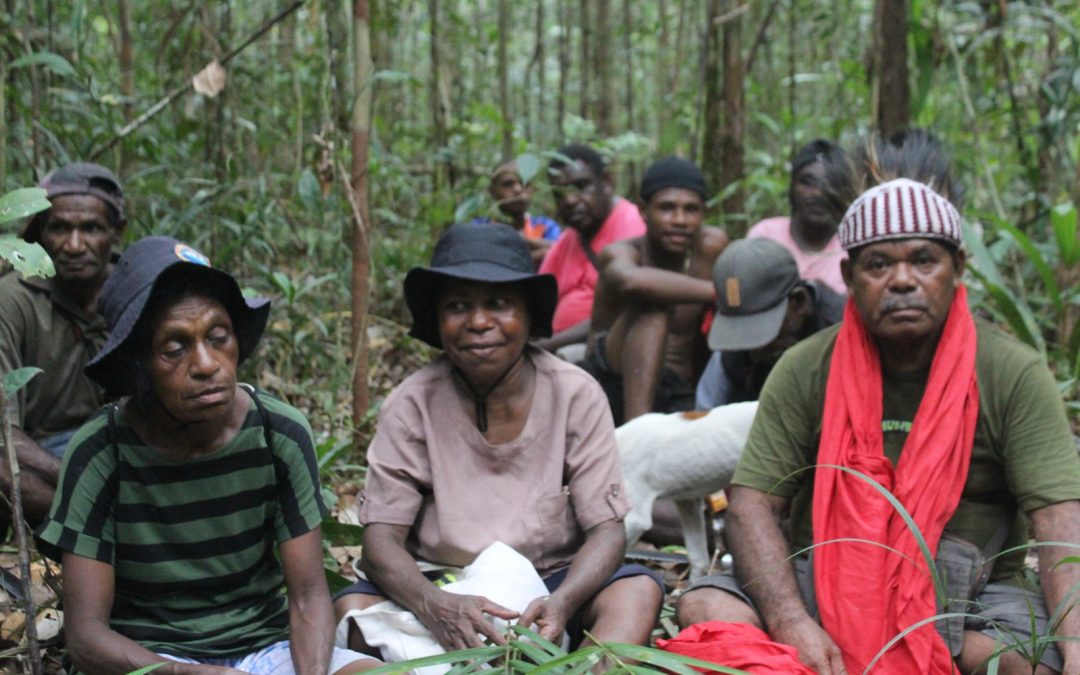 Masyarakat Adat Distrik Konda Tanam Patuk Batas Hak Ulayat dari ancaman Investor Sawit