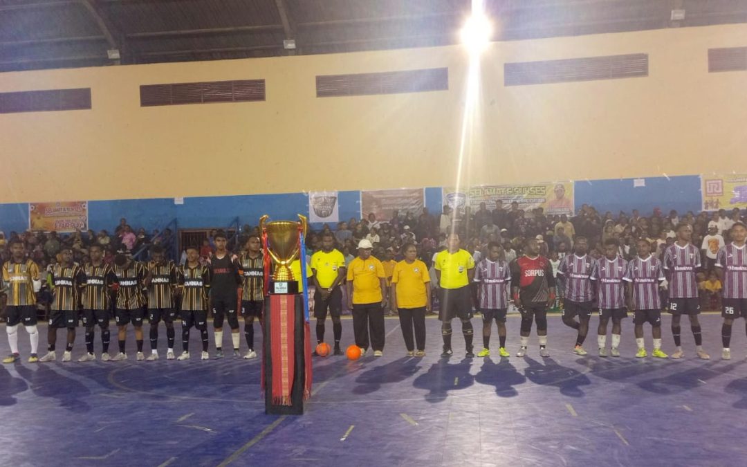 Kamnas.FC Juara Ligmas Futsal Tentara Langit Cup 2026