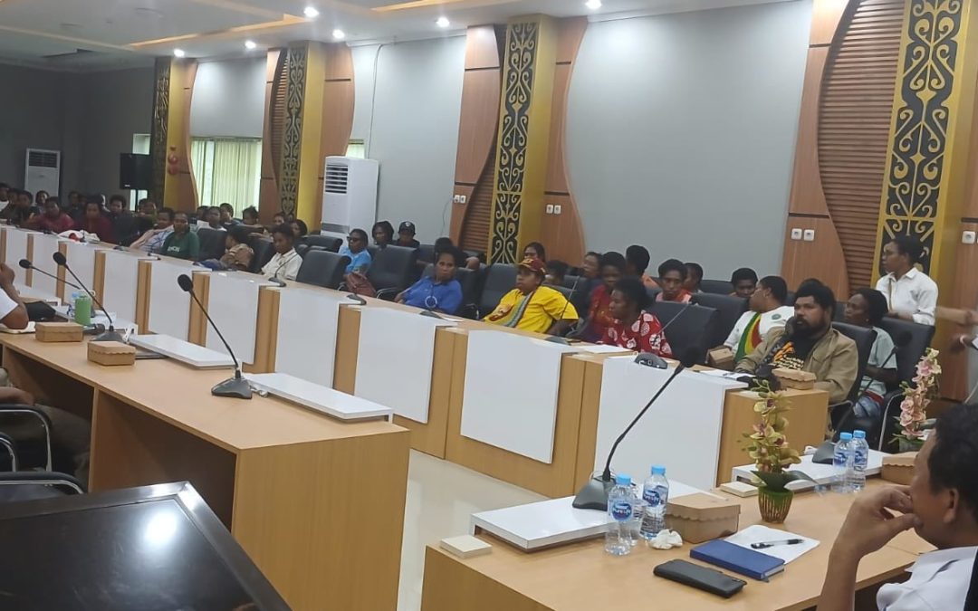 Pemerintah Kabupaten Sorong Fasilitasi Pertemuan Bersama Pedagang Mama-Mama Papua