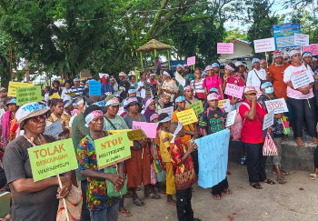 Update Situasi Aksi Mama-Mama Pedagang Papua di Kota Sorong