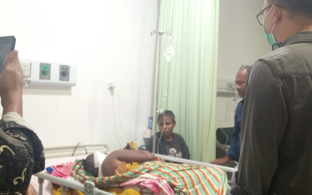 Mama Anike Fatie Korban Dugaan Penembakan, Sudah Diperbolehkan Pulang Dari RSUD Sele Be Solu