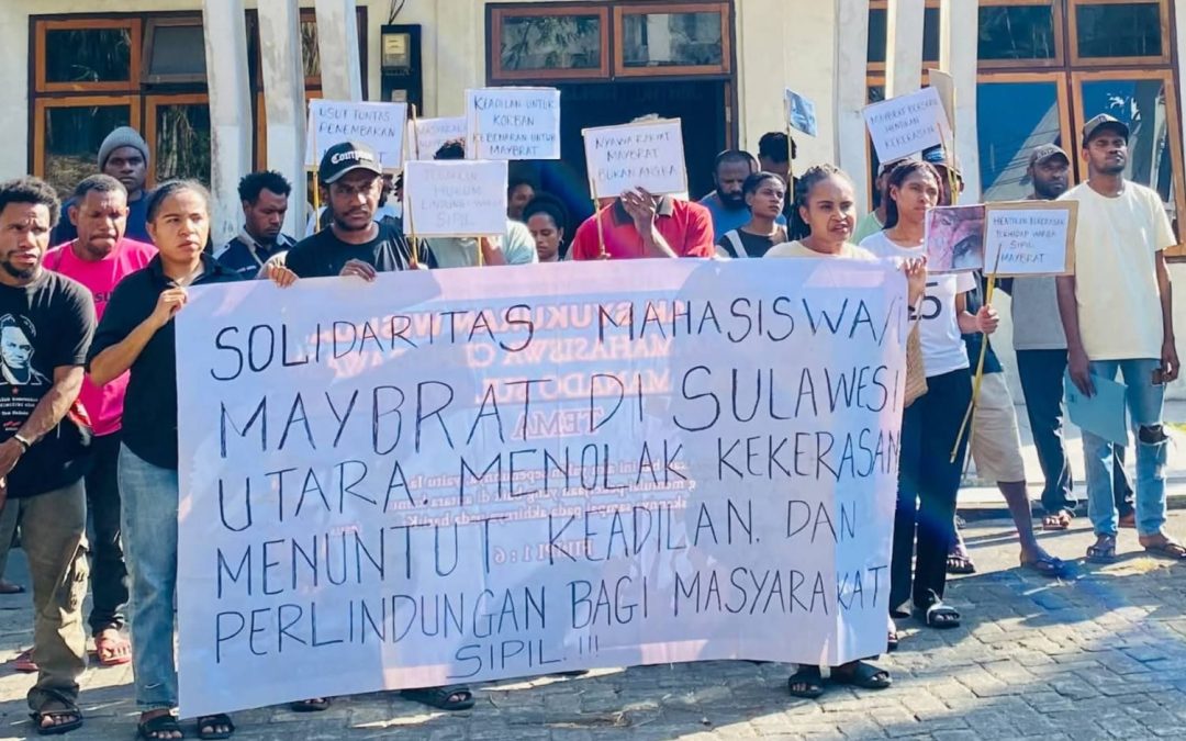 Mahasiswa Maybrat di Kota Studi Sulawesi Utara, Kecam Penembakan Warga Sipil di Aifat Timur