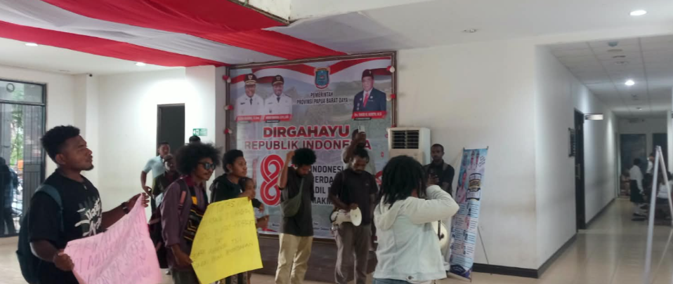 4 Tuntutan Politik Kordinator Front Rakyat Domberai Tolak PSN & Militerisme kepada Pansus Papua