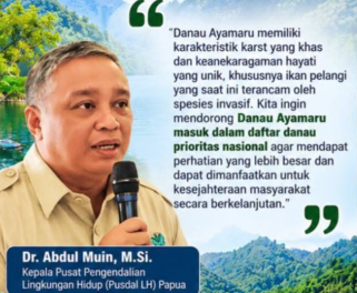 Pemprov Papua Barat Daya Dorong Pemulihan Ekosistem Danau Ayamaru, Perjuangkan Status Danau Prioritas Nasional